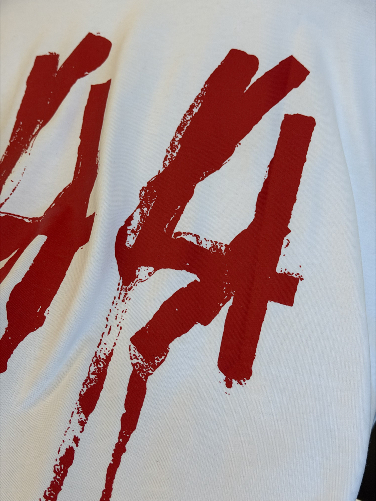 44 LABEL  Logo Appliquéd %100 Cotton Tshirt