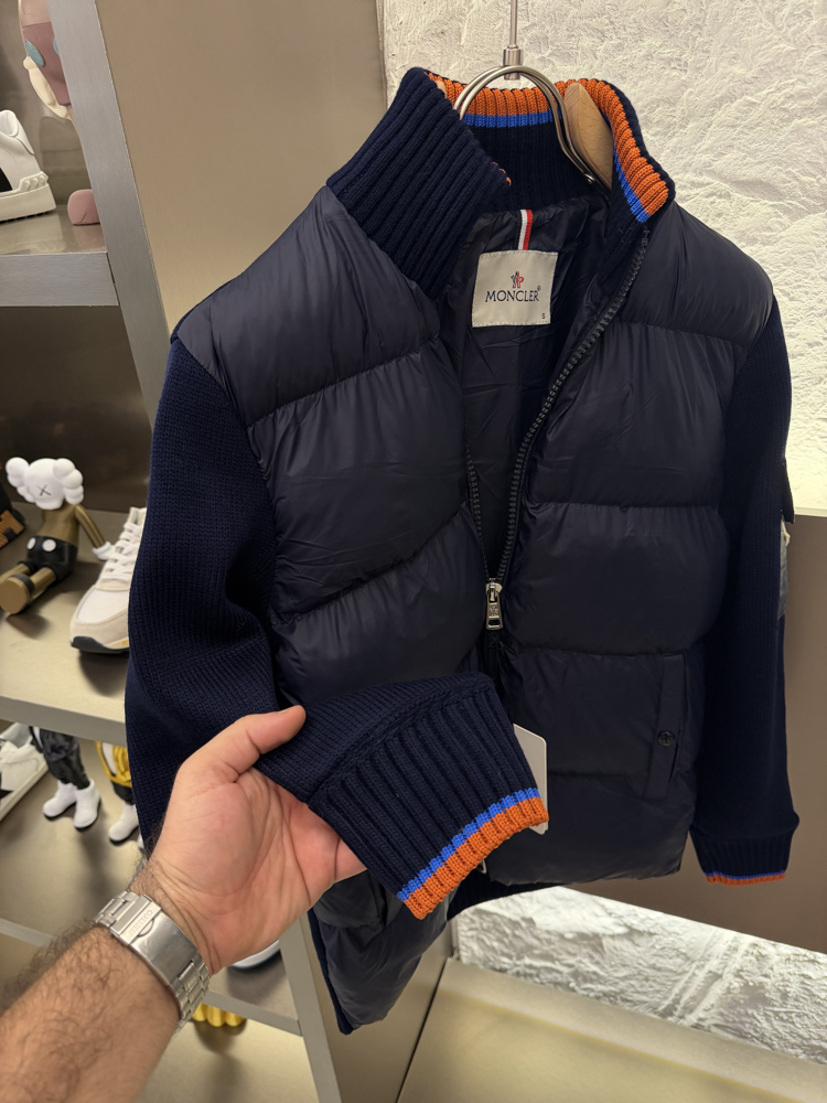 Moncler Premium Örme Ceket (Lacivert)