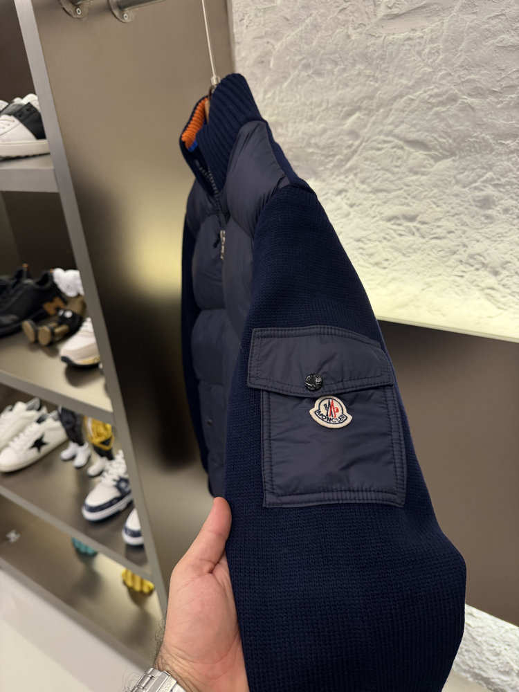 Moncler Premium Örme Ceket (Lacivert)