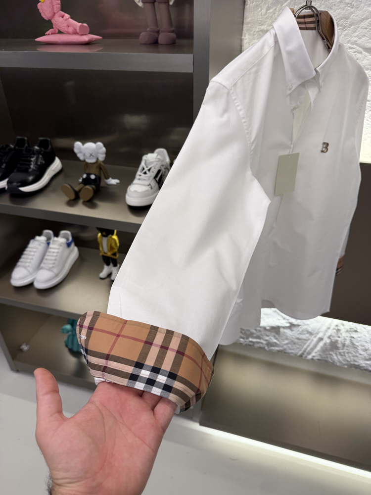 Burberry İthal Logo Appliquéd Shirt Gömlek