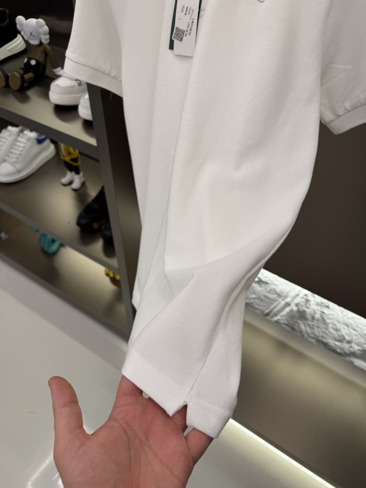 Lacoste Logo Appliquéd %100 Cotton Polo Tshirt