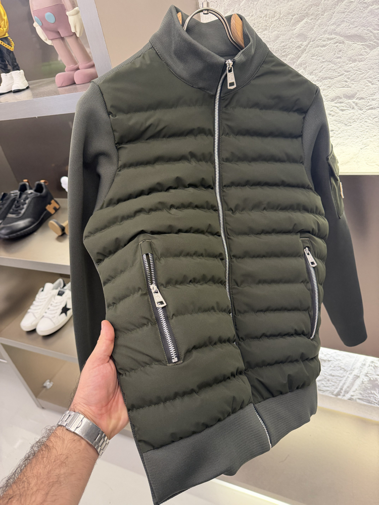 Moncler Premium Örme Ceket (Haki)