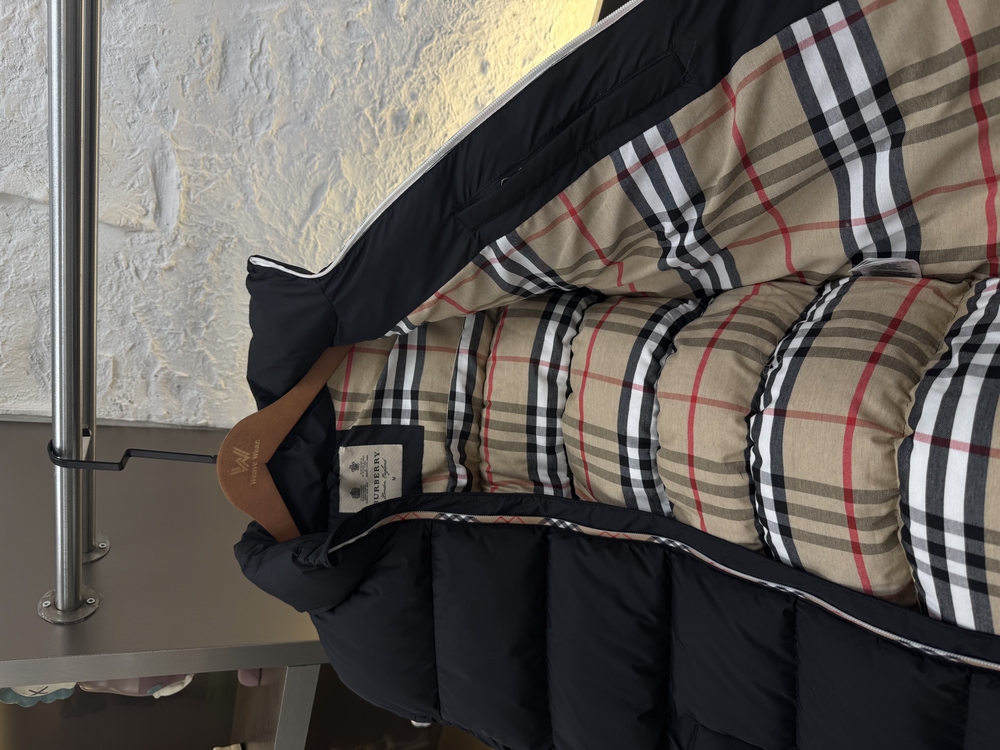 Burberry Logo Appliquéd Puffer Jacket