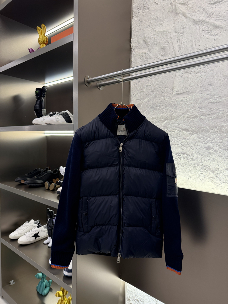 Moncler Premium Örme Ceket (Lacivert)