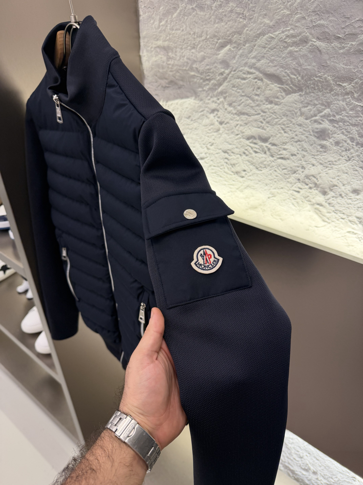 Moncler Premium Örme Ceket (Lacivert)