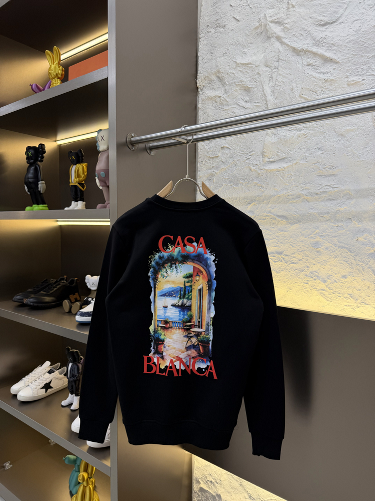 Casablanca Paris Premium %100 Pamuk Sweatshirt