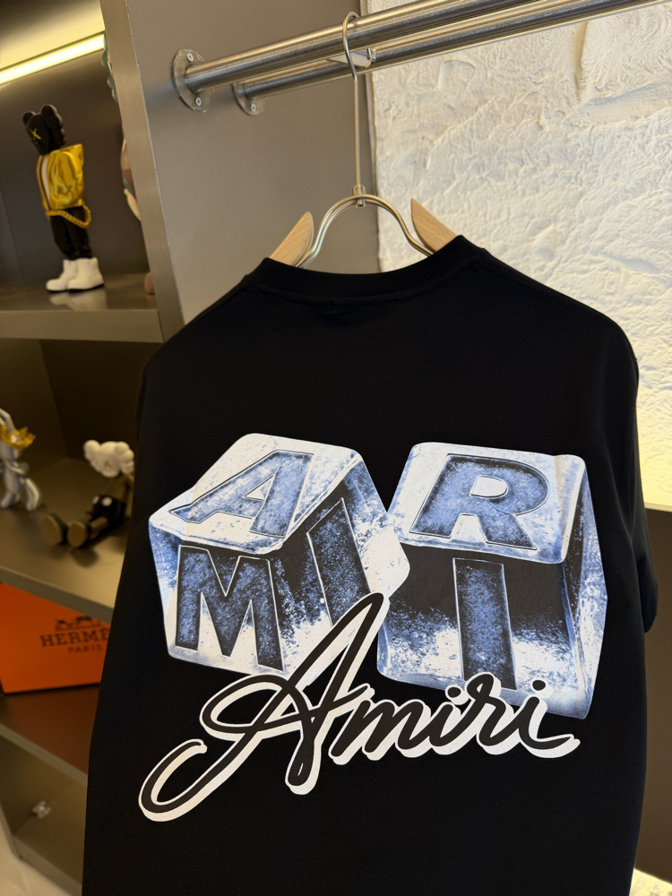 AMIRI Logo Appliquéd %100 Cotton Tshirt