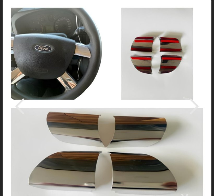 Ford Transit Direksiyon kromu 2003_2013