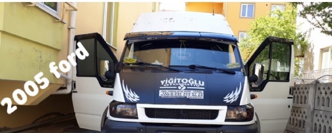 Ford Transit Ön Cam Güneşlik 2002 / 2013