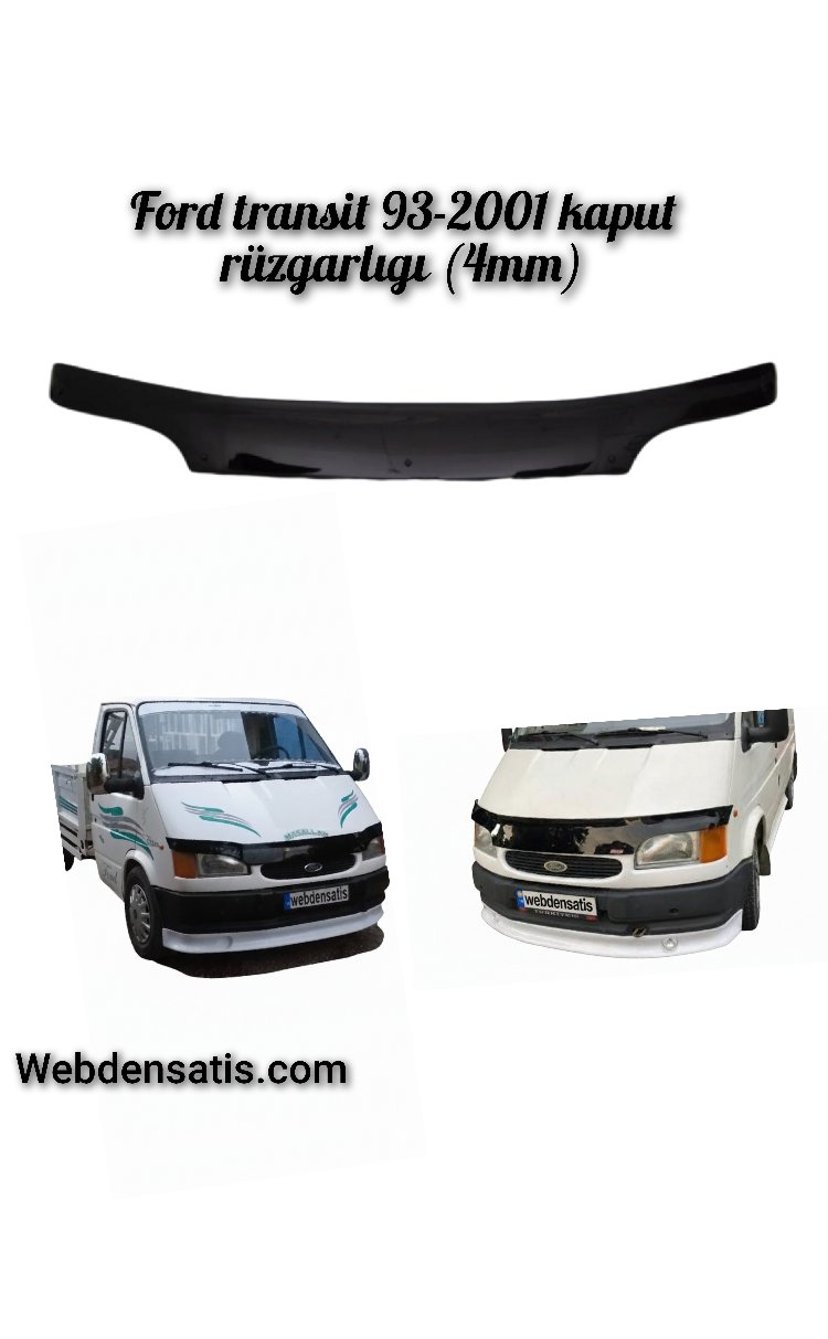 Ford transit 1997-2001 kaput rüzgarlığı