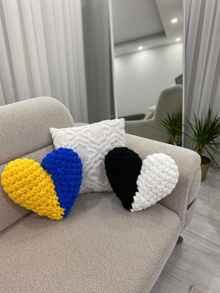 Taraftar Kalpli Dekoratif Yastık (Fenerbahçe)
