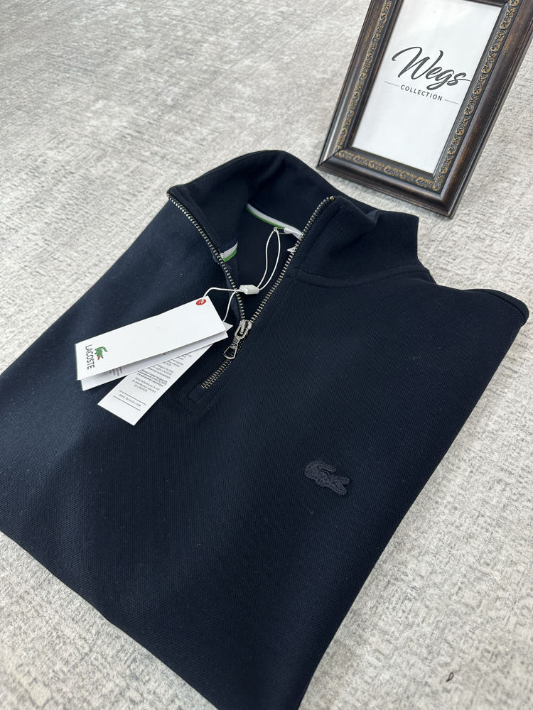 LC PREMIUM KALİTE(A) Detay Fermuar Polo Yaka Tona Ton Lacivert