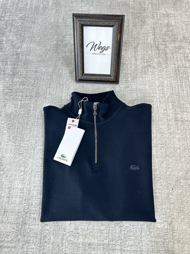 LC PREMIUM KALİTE(A) Detay Fermuar Polo Yaka Tona Ton Lacivert