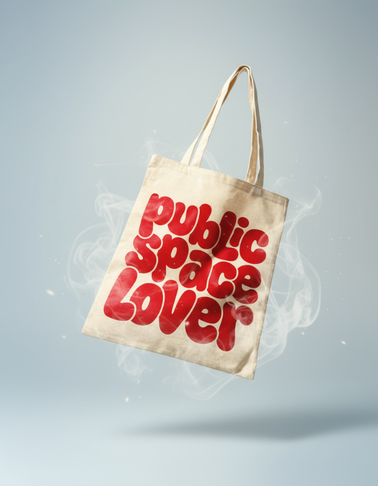 Public Space Lover Tote Bag