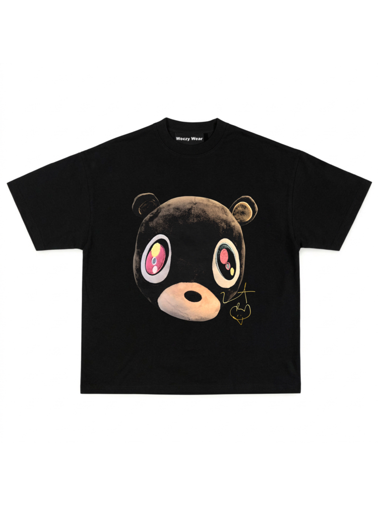 Kanye Graduation Bear Face Tshirt