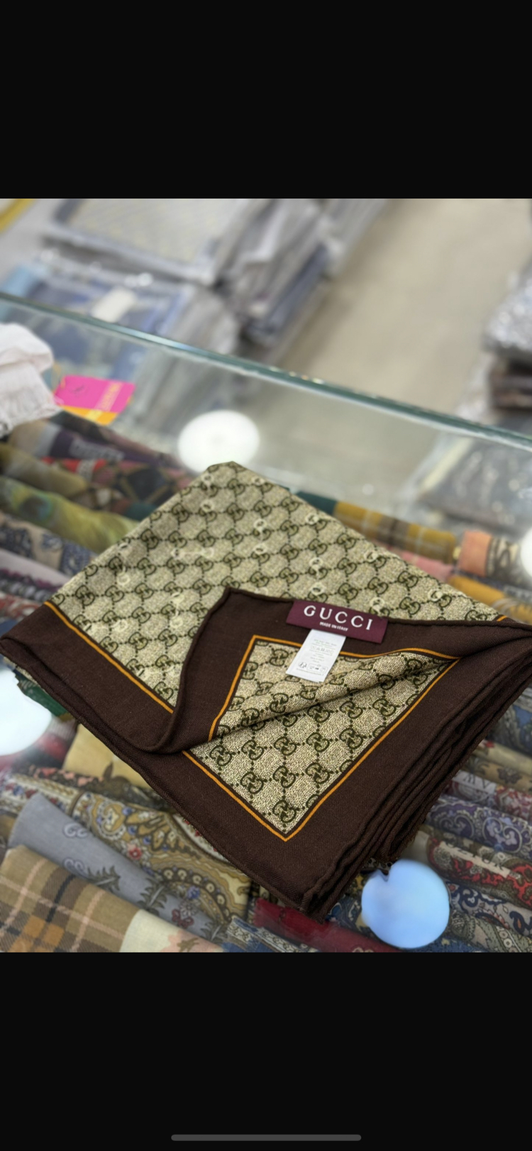 Gucci yün ipek