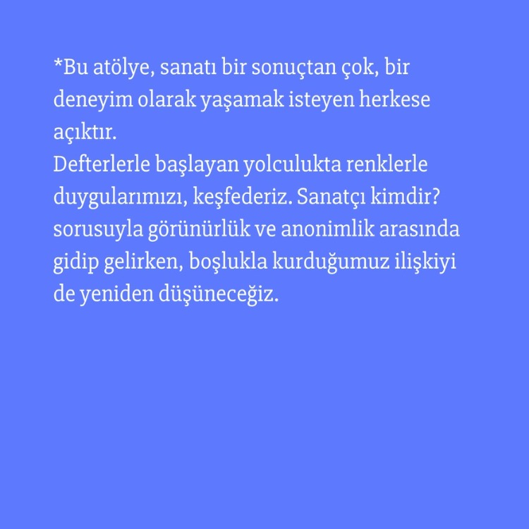 Askıda Bilet İçimizdeki Sanatçı 21 mayıs