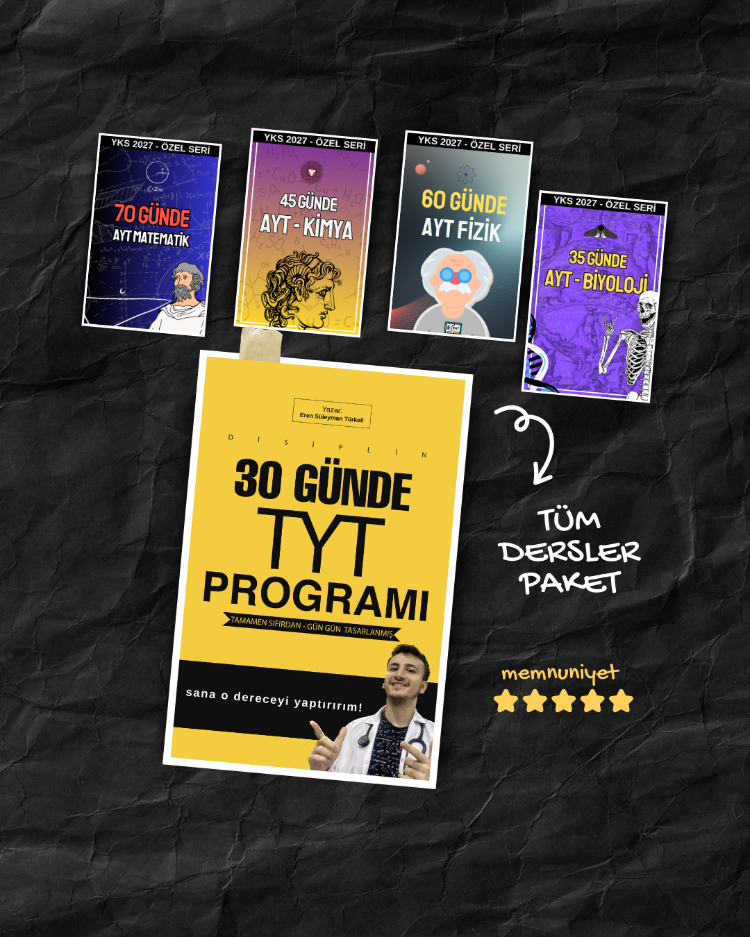 TYT/AYT TÜM DERSLER İNDİRİMLİ PAKET (2027)
