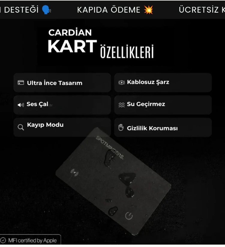 CardianTR Gps Takip Kartı