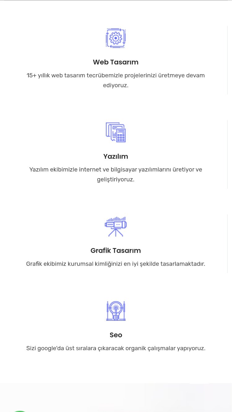 Şirket Veya Kişisel Web Sitesi Tasarımı