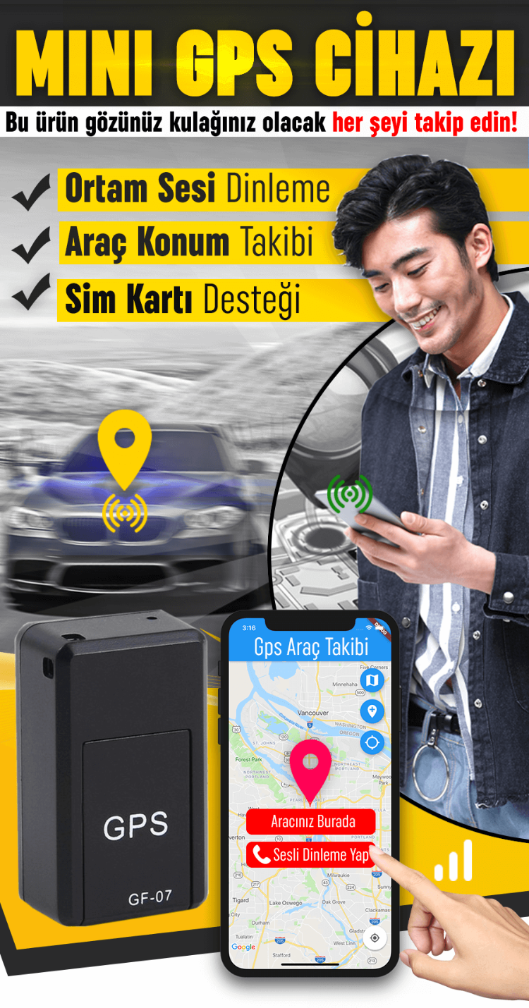 Powermaster GF07 Araç Takip Cihazı (2G Sim Kart İle Çalışır
