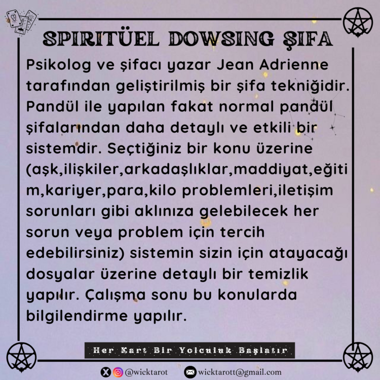 SPİRİTÜEL DOWSİNG