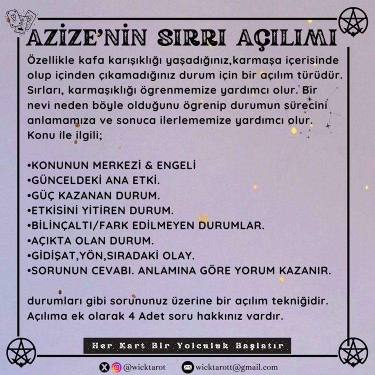 AZİZE'NİN SIRRI AÇILIMI