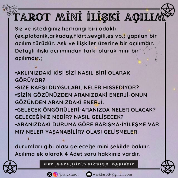 MİNİ İLİŞKİ AÇILIMI