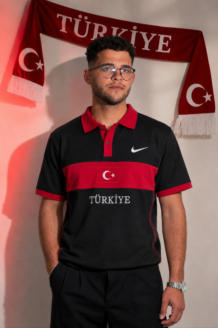  Milli Takım Siyah Polo Yaka