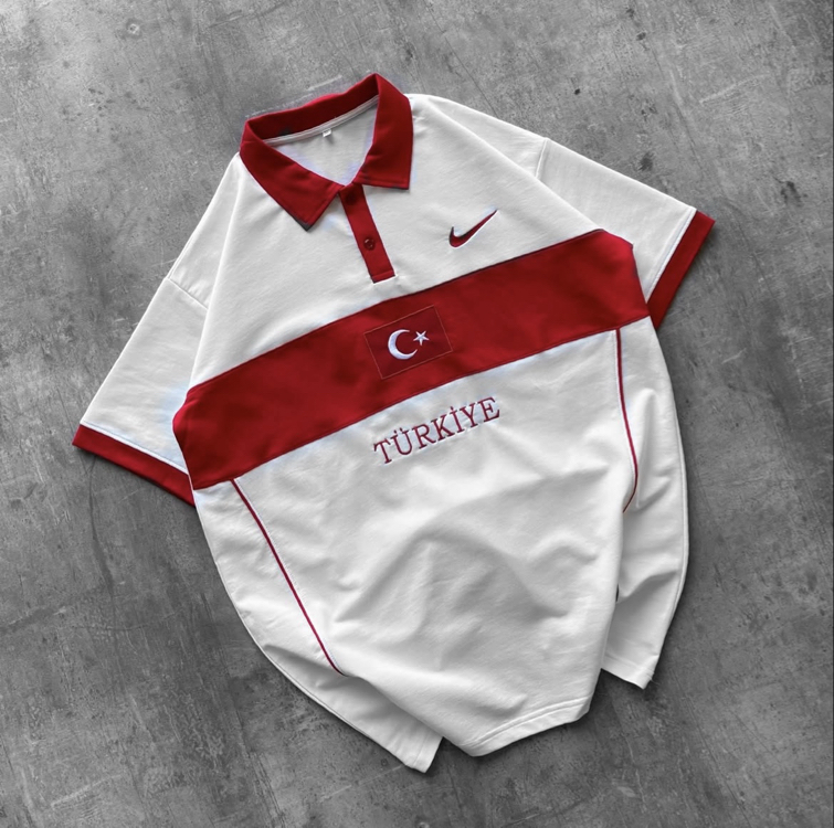 Milli Takım Beyaz Polo Yaka