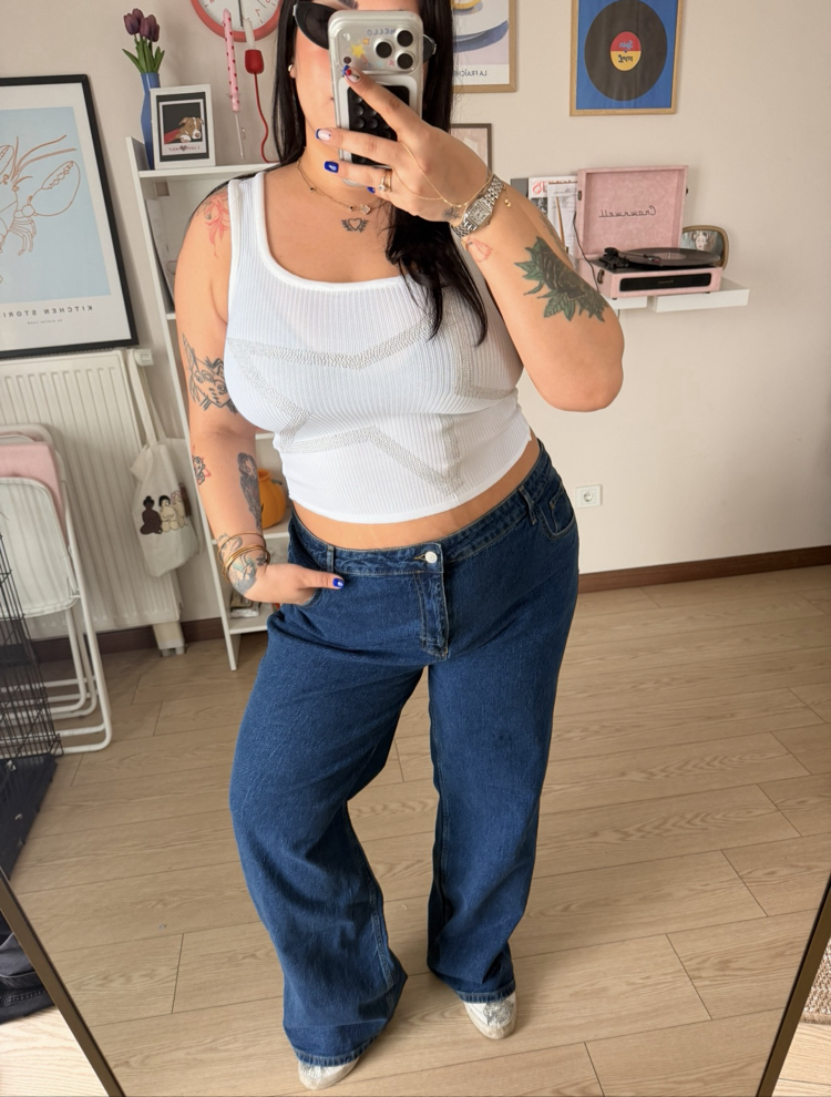ZENGİN BOL PAÇA JEAN :) 