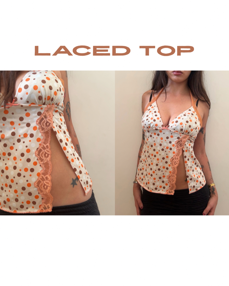 laced top