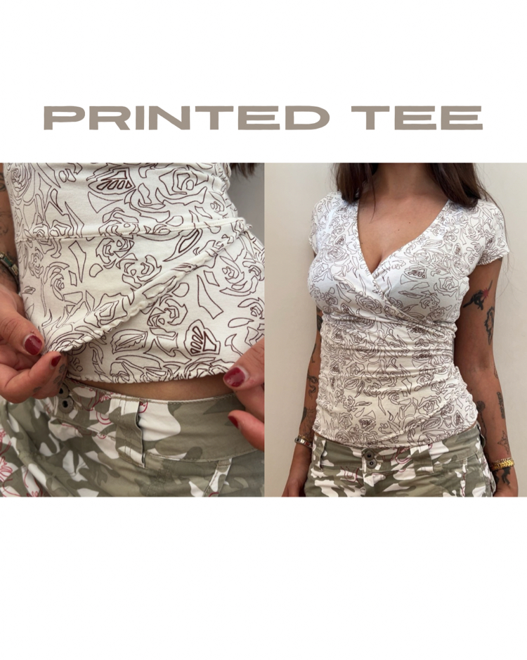 printed tee