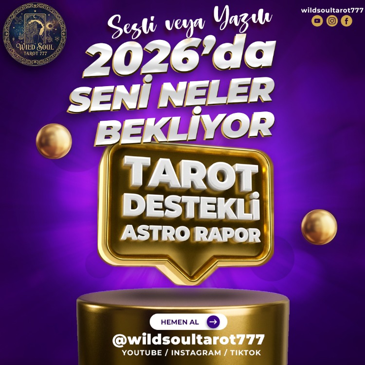 2026 Büyük Raporu: Astro-Tarot & Lenormand Finans + Dijital Takvim Hediye