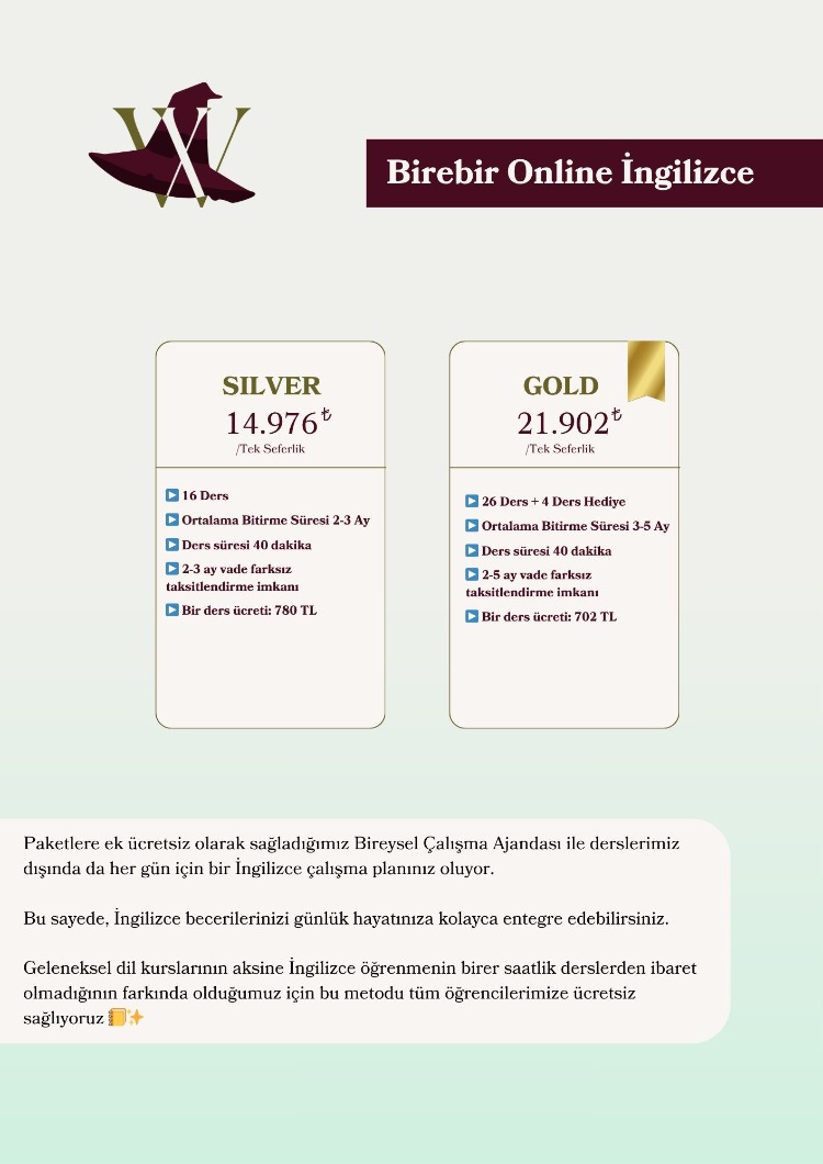 Birebir Online İngilizce Dersleri