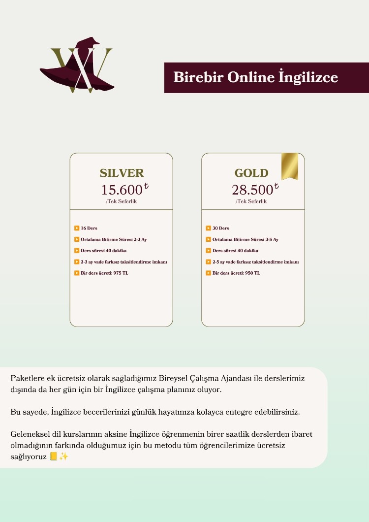 Birebir Online İngilizce Dersleri