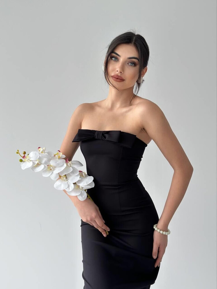 ÖNÜ KURDALELİ KALEM ELBİSE ✨
