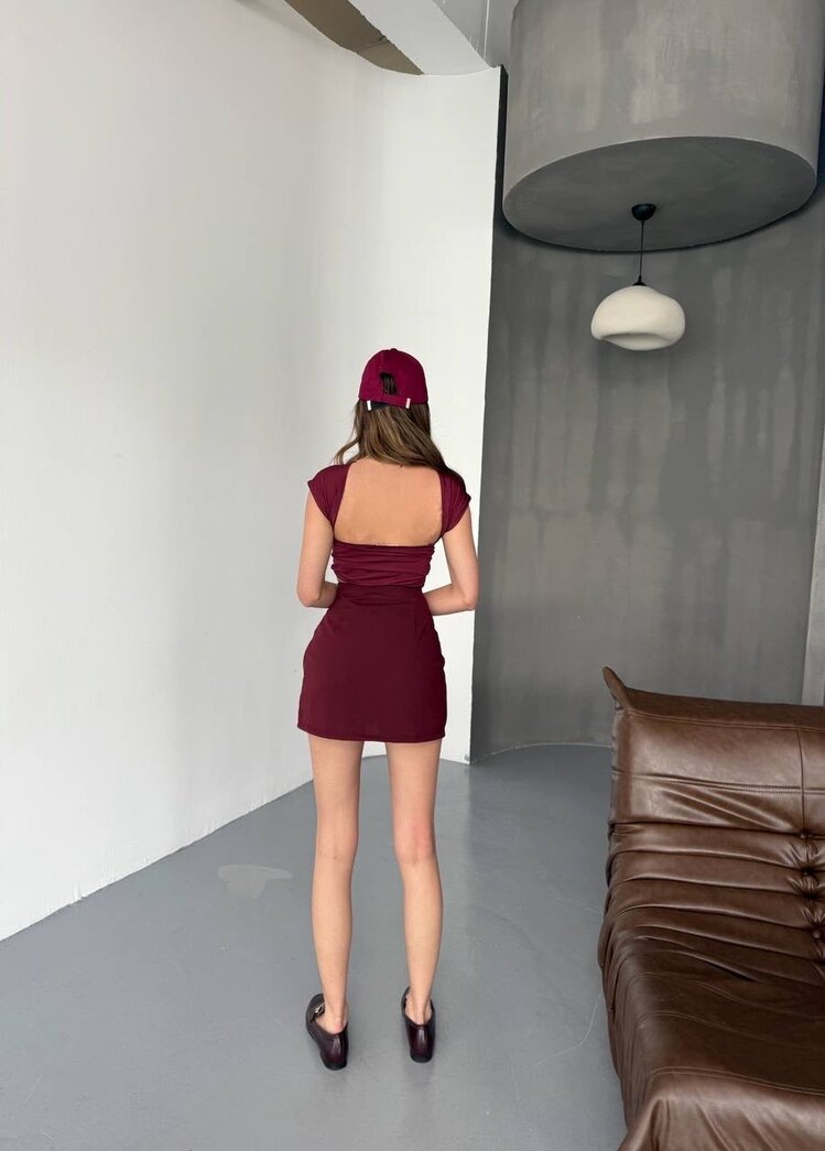 Gold Aksesuarlı Şort Etek ✨