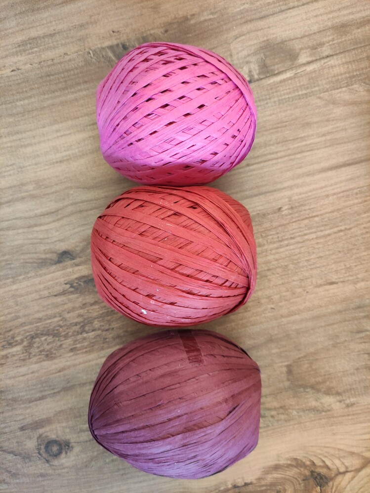 150 gram ithal natürel rafya (yumuşak)