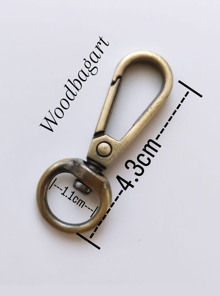 1.1 cm özel antik kaplama kanca