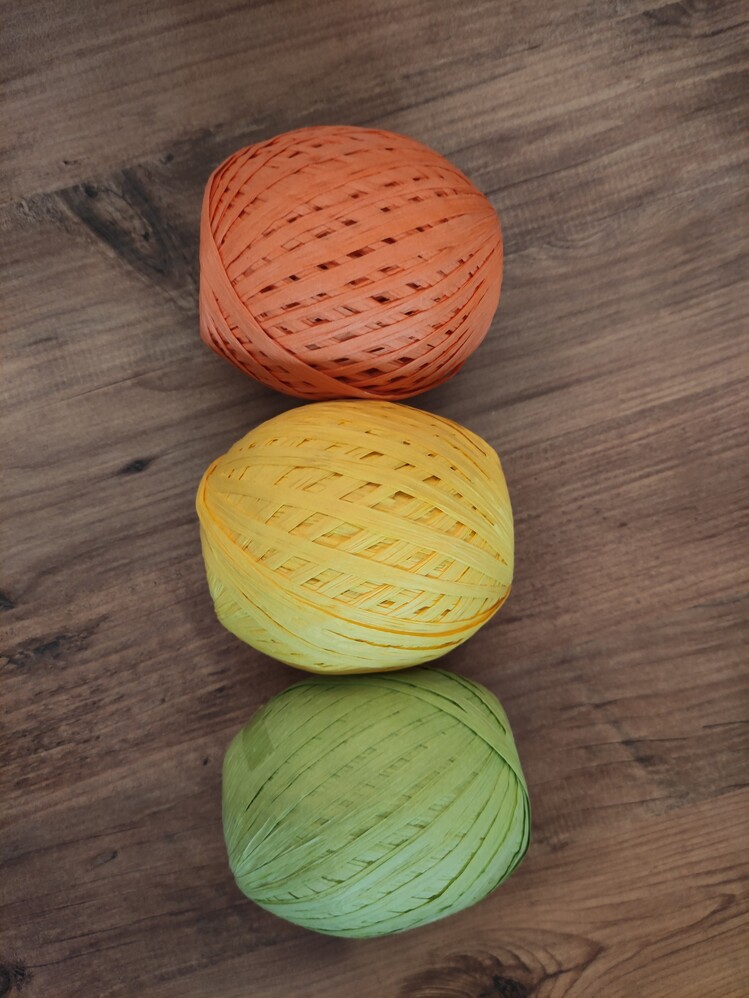 150 gram ithal natürel rafya (yumuşak)