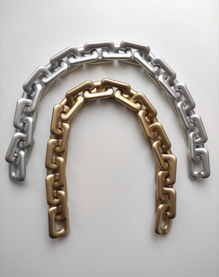 Mat İthal akrilik zincir 40 cm