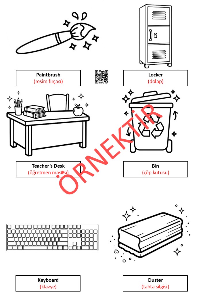 WORD MATE 3. SINIF KELİME BOYAMA KİTABI - MAARİF MODELİ MÜFREDATIYLA %100 UYUMLU 