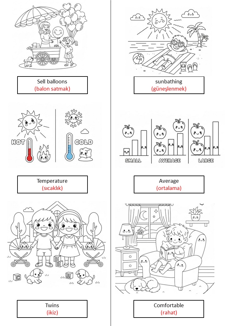 WORD GALLERY 6. SINIF KELİME BOYAMA KİTABI (PDF)