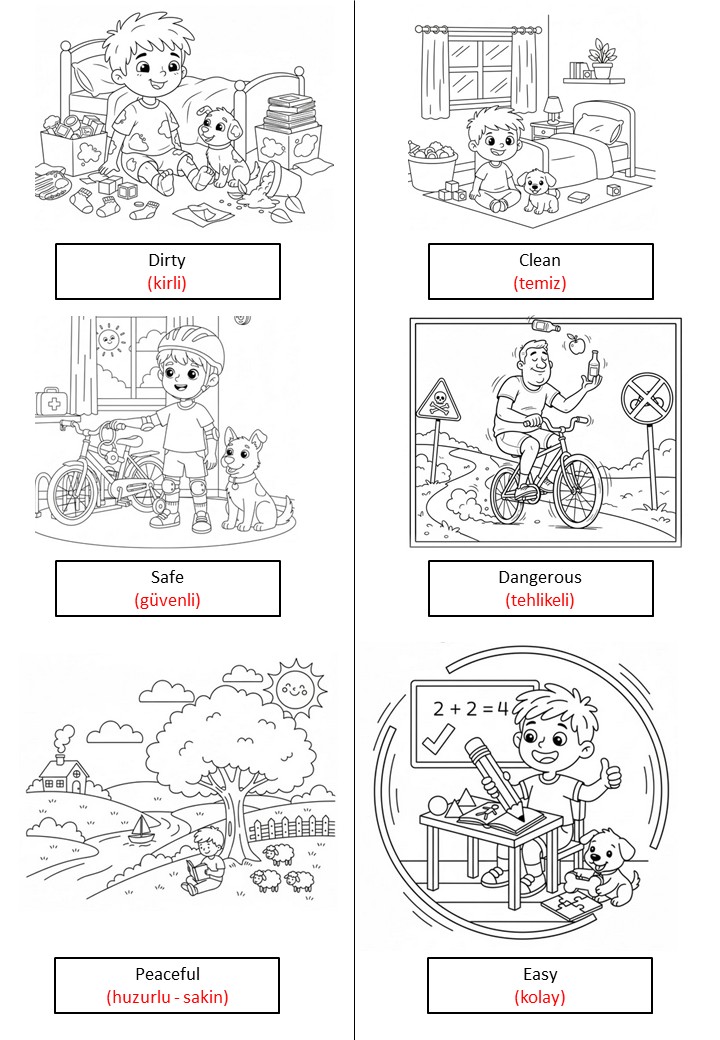WORD GALLERY 6. SINIF KELİME BOYAMA KİTABI (PDF)