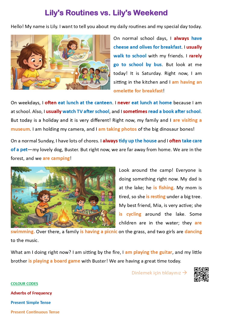 SHORT STORIES & EXERCISES