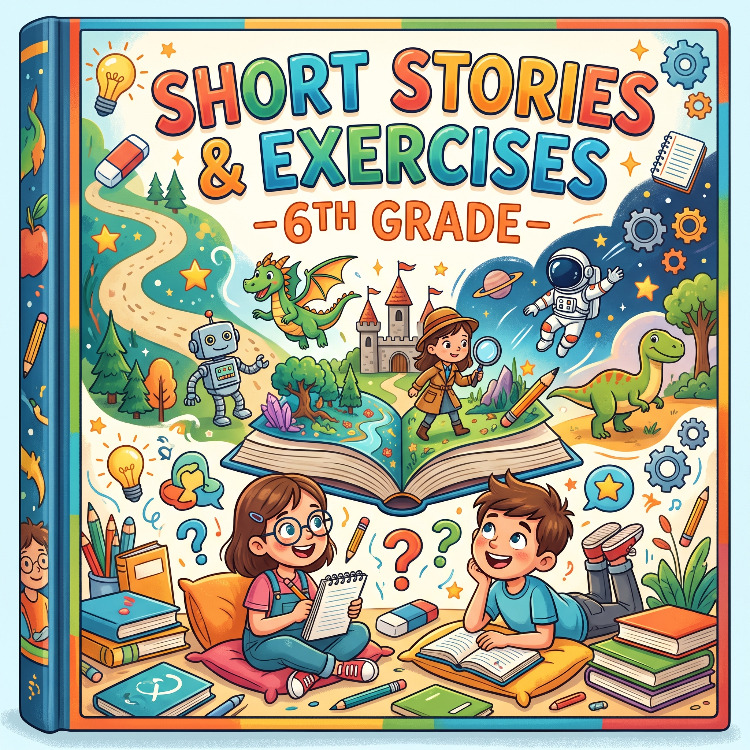 6. SINIF - SHORT STORIES & EXERCISES - 1. DÖNEM (TYMM ile %100 UYUMLU)