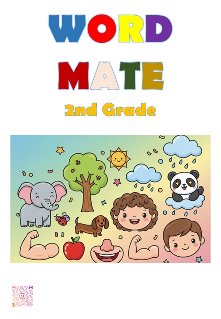 WORD MATE 2. SINIF KELİME BOYAMA KİTABI - MAARİF MODELİ KİTABIYLA %100 UYUMLU 