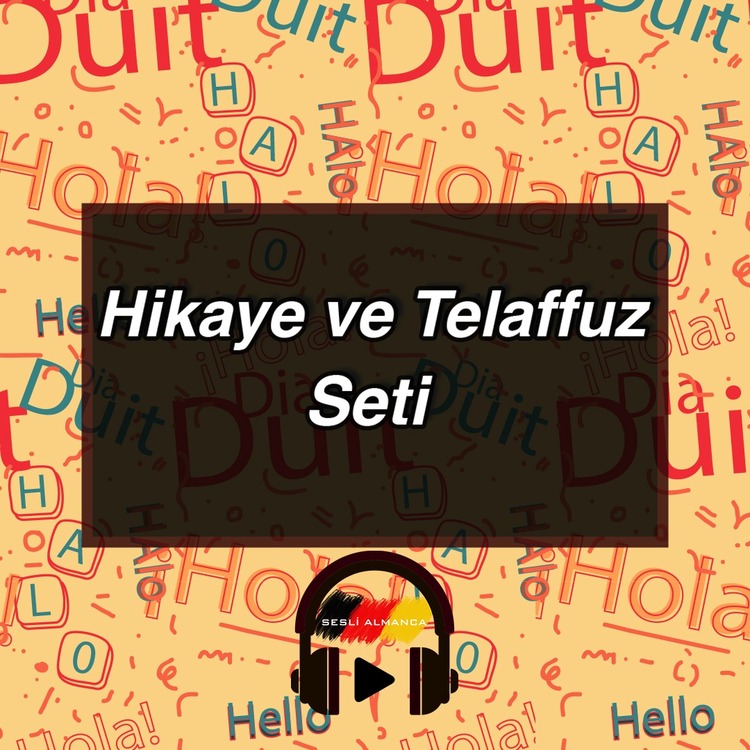 Almanca Hikaye ve Telaffuz Seti