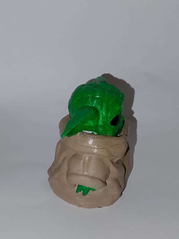 Yoda figür 3d